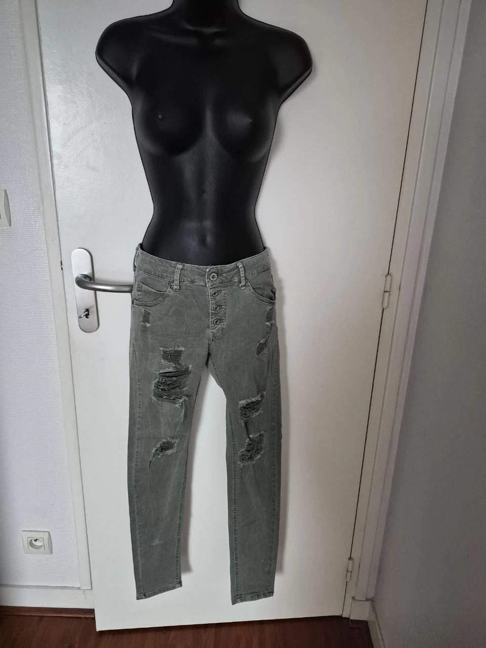 Jean de color caqui - Talla XS - Muy buen estado – photo 7